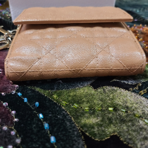 Dior Lady Dior Cannage wallet - Picture 2 of 13